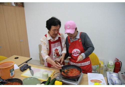 [남부센터] 요리교실 시작!